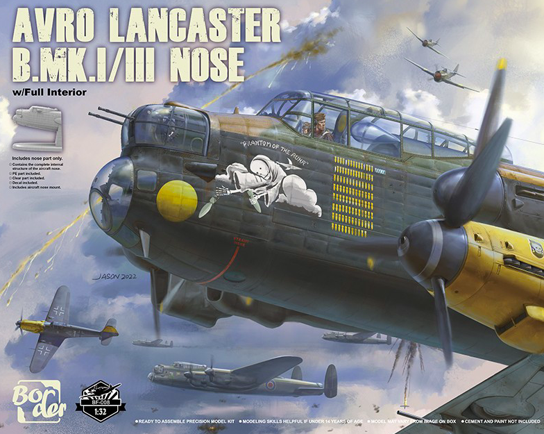 Border Model - 1/32 Avro Lancaster B.Mk.I/III (Nose Only) – Jix