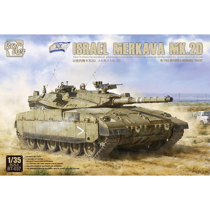 Border Model - 1/35 Israel Merkava MK.2D with full interior