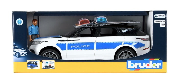 Bruder - Range Rover Velar Police Vehicle w/ Police Officer
