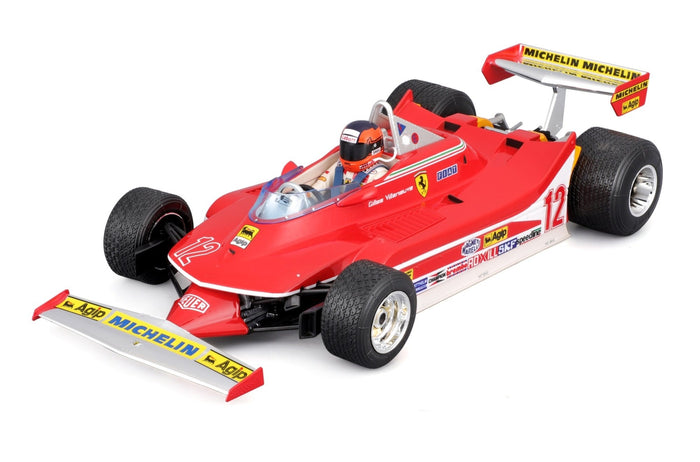 Burago - 1/18 Ferrari 312T4 #12 G.Villeneuve 1979 GP USA
