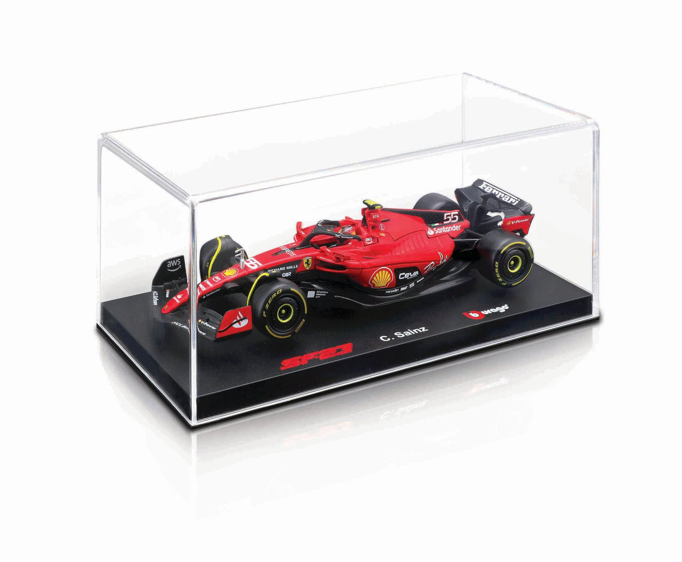 Ferrari F1 SF-23 C.Leclerc Imola 2023 1/43° Burago – Les Miniatures Ferrari F1 SF-23 C.Leclerc Imola 2023 1/43° Burago – Les Miniatures