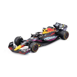 Burago - 1/43 Red Bull F1 RB19 2023 w/ Helmet & Case (#1 Max Verstappen)