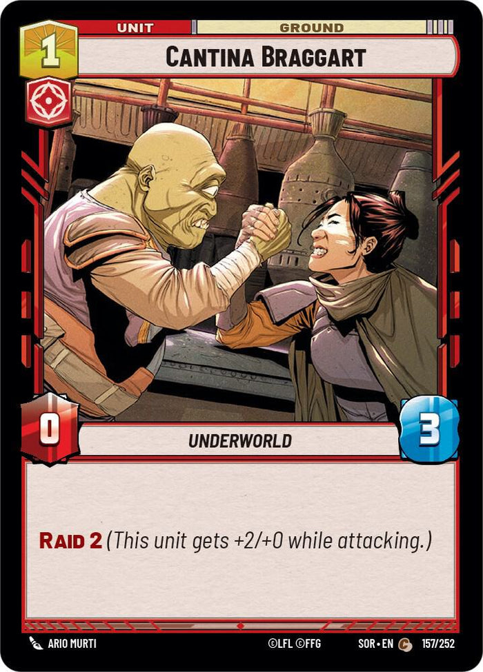 SWU - Cantina Braggart (157/252) (Foil)