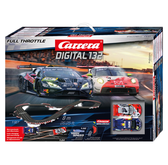 Carrera - DIGITAL 1/32 Full Throttle 8m Set