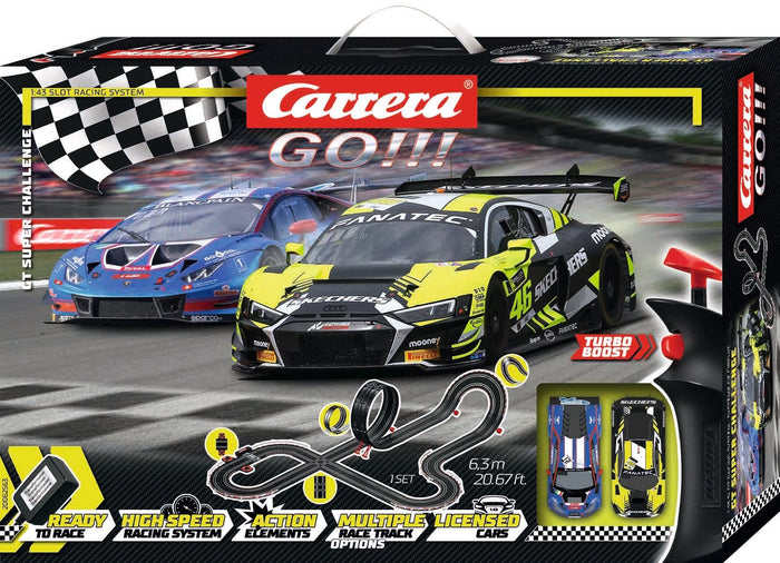 Carrera - GO!!! GT Super Challenge Set 6.3m