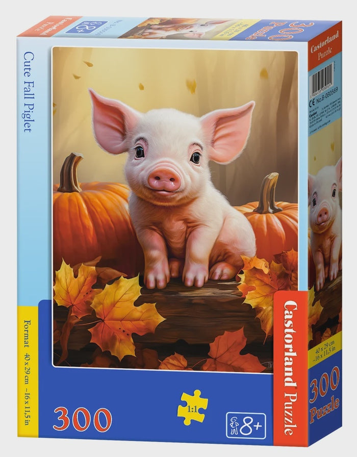 Castorland - Cute Fall Piglet (300pcs)