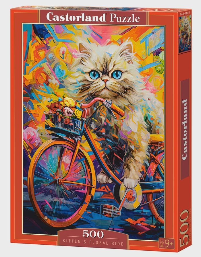 Castorland - Kitten's Floral Ride (500pcs)