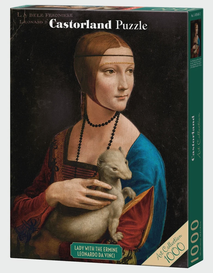 Castorland - Lady w/ the Ermine (Da Vinci) (1000pcs)
