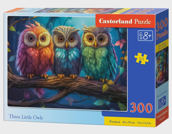 Castorland - Three Little Owls (300pcs)