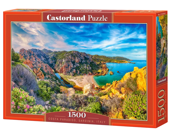 Castorland - Costa Paradiso, Sardinia, Italy (1500pcs)