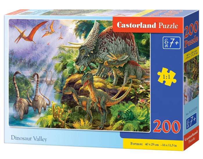 Castorland - Dinosaur Valley (200 pcs)