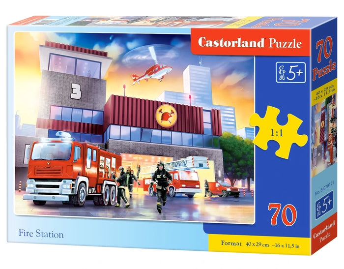 Castorland - Fire Station (70pcs)