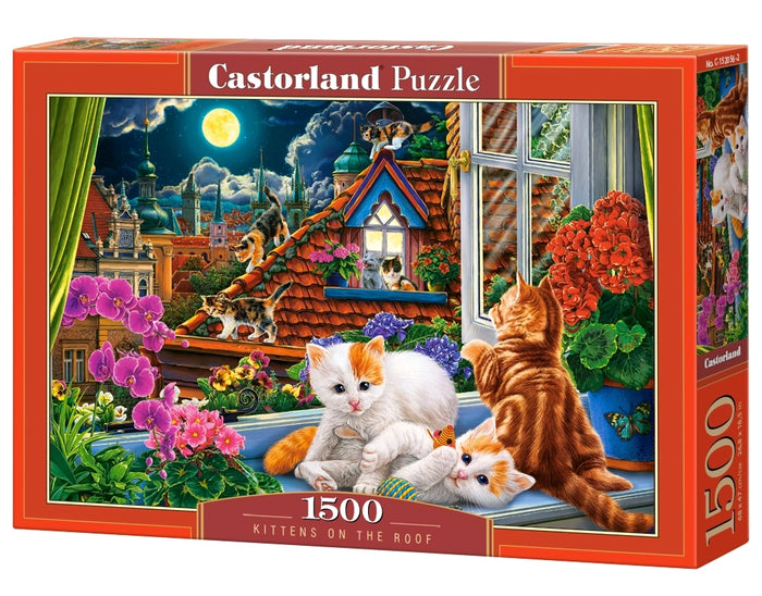 Castorland - Kittens on the Roof (1500 pcs)