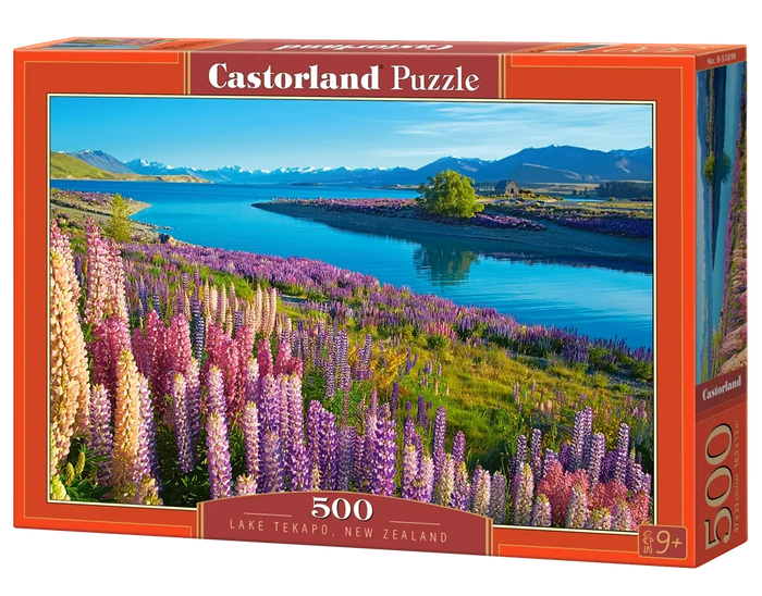 Castorland - Lake Tekapo, New Zealand (500 pcs)