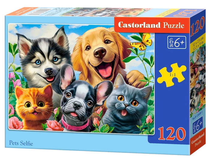 Castorland - Pets Selfie (120pcs)