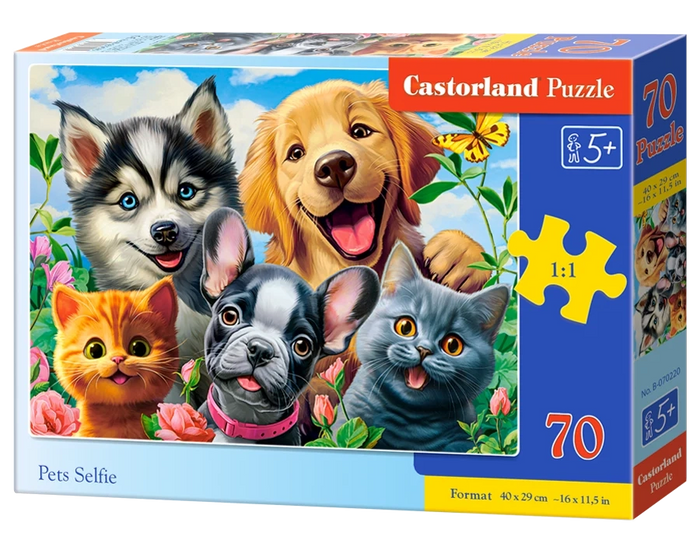 Castorland - Pets Selfie (70pcs)