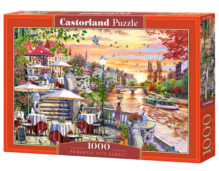 Castorland - Romantic City Sunset (1000 pcs)