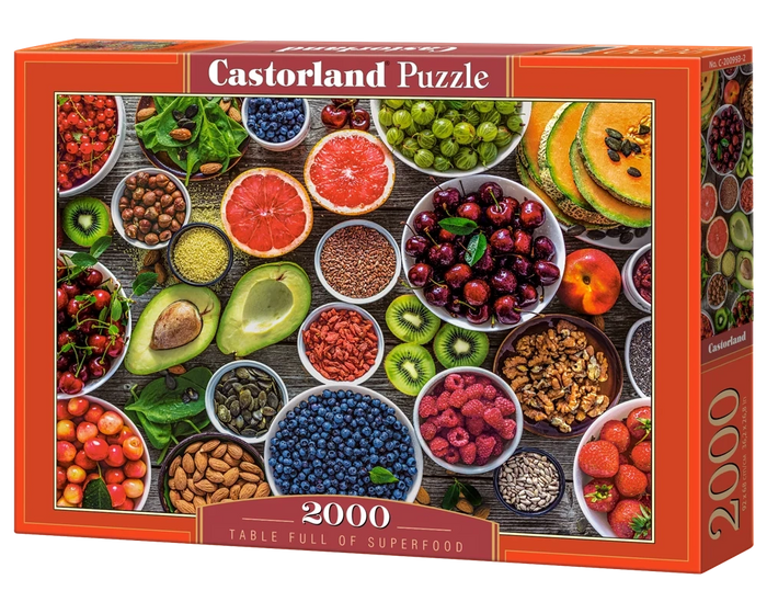 Castorland - Table Full of Superfood (2000pcs)