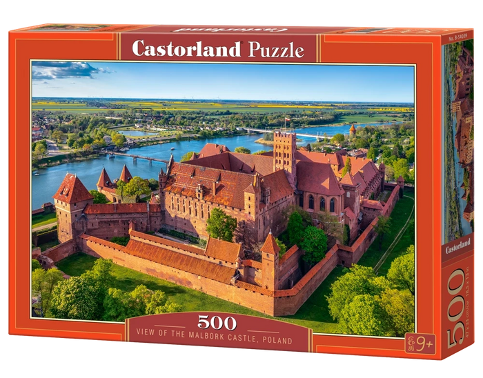 Castorland - View of the Malbork Castle - Poland (500pcs)