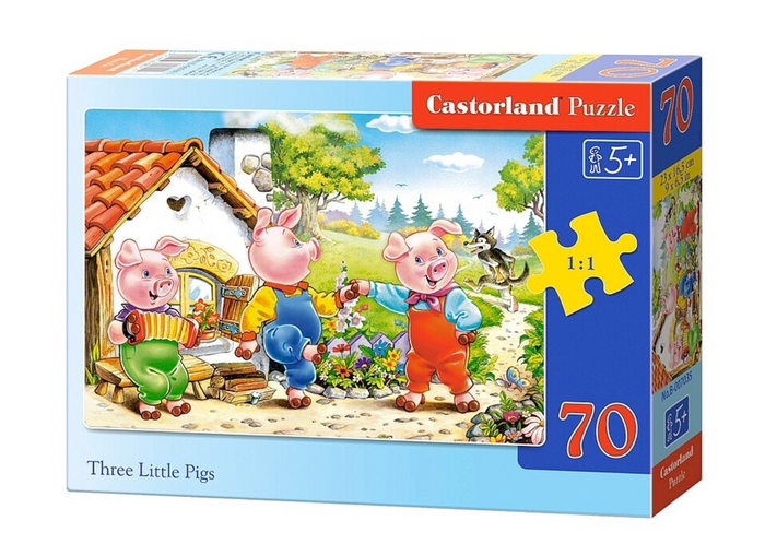 Castorland - Three Little Pigs (70pcs)