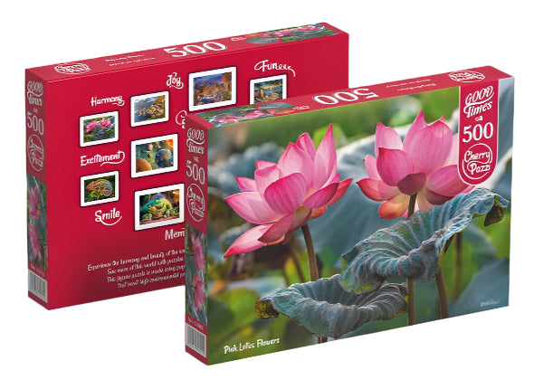 CherryPazzi - Pink Lotus Flowers (500pcs)