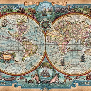 CherryPazzi - Great Discoveries World Map (2000pcs)