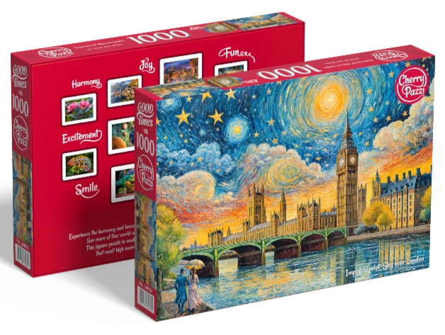 CherryPazzi - Impressionist Sky Over London (1000pcs)