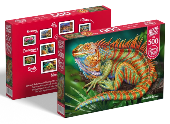 CherryPazzi - Incredible Iguana (500pcs)