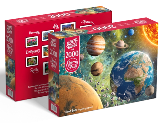 CherryPazzi - Planet Earth In Galaxy Space (2000pcs)