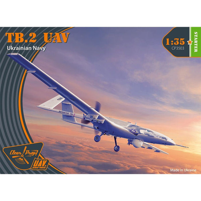 Clear Prop - 1/35 TB.2 UAV Ukrainian Navy (Starter Kit)