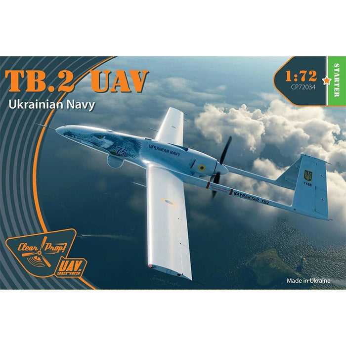 Clear Prop - 1/72 TB.2 UAV Ukrainian Navy (Starter Kit)