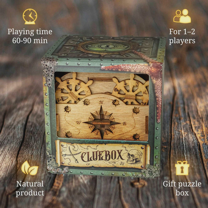 iDventure - Cluebox - Davy Jones Locker (Escape Room in a Box)