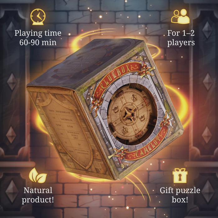 iDventure - Cluebox - The Trial of Camelot (Escape Room in a Box)