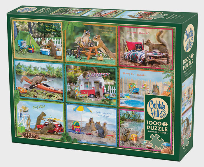 Cobble Hill - Squirrels on Vacation (1000pcs)