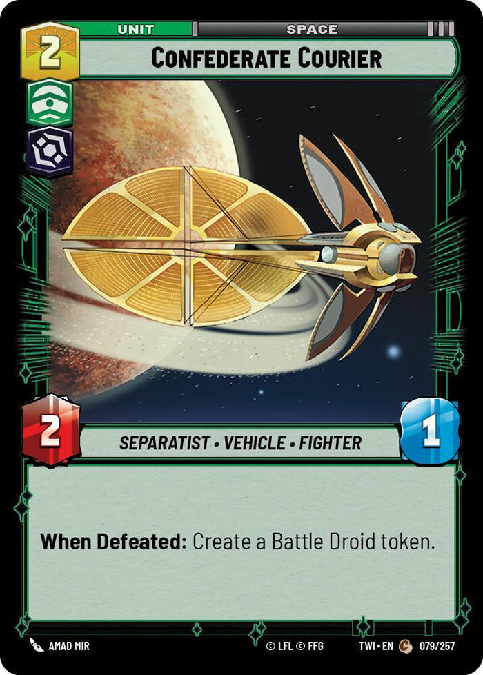 SWU - Confederate Courier (079/257)