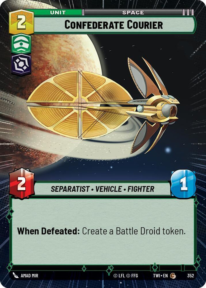 SWU - Confederate Courier (352)