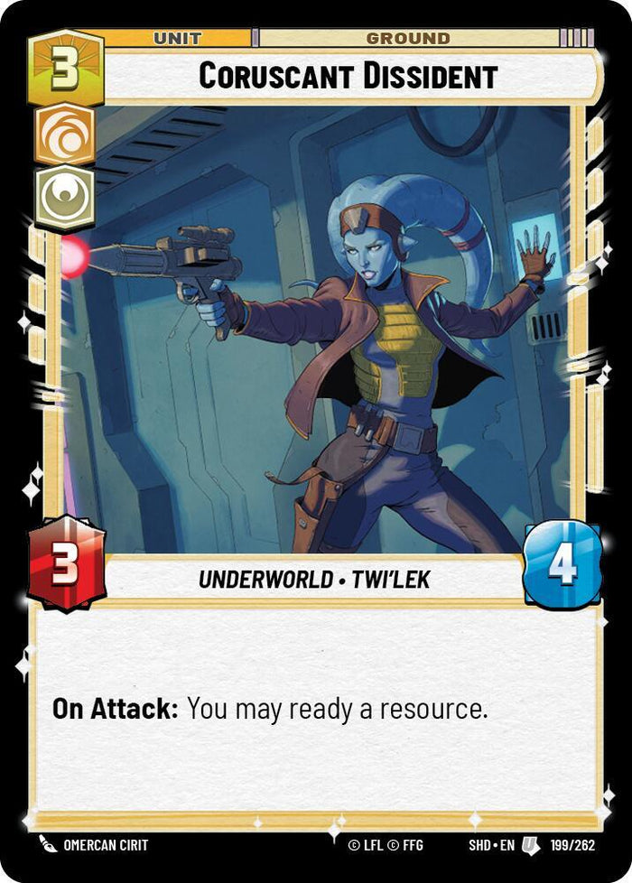 SWU - Coruscant Dissident (199/262) (Foil)