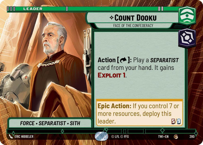 SWU - Count Dooku - Face of the Confederacy (280)