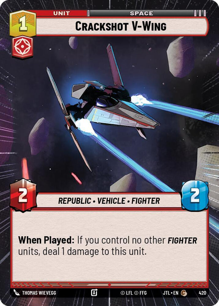 SWU - Crackshot V-Wing  (420)