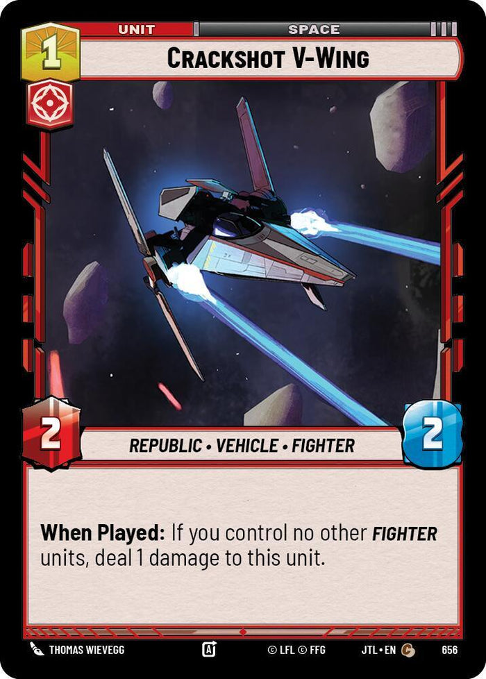 SWU - Crackshot V-Wing  (656) (Foil)