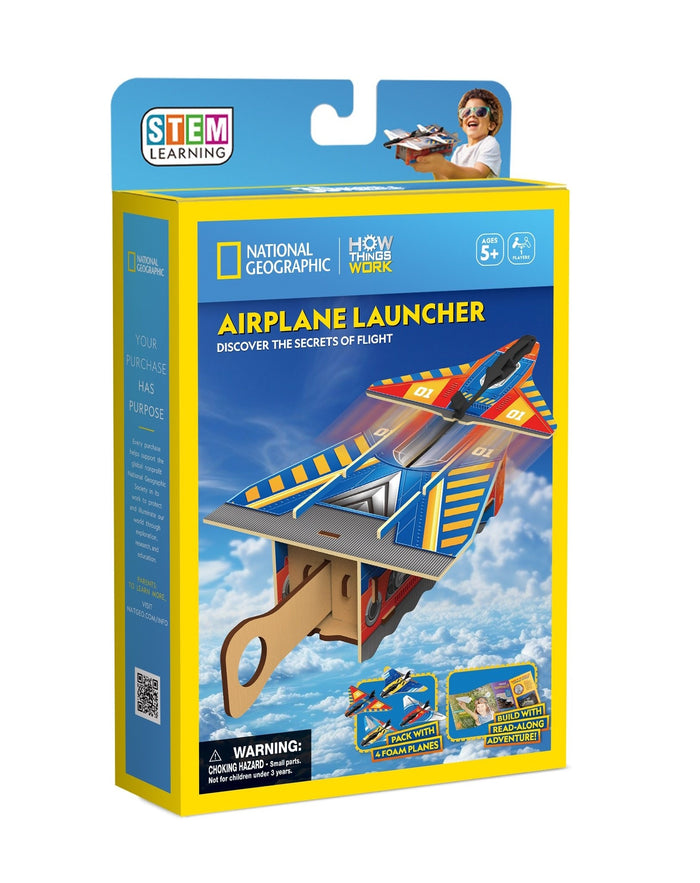 Cubic Fun - Nat Geo - Airplane Launcher