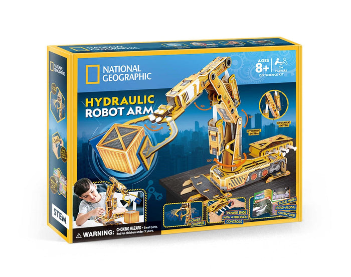 Cubic Fun - Nat Geo - Hydraulic Robot Arm