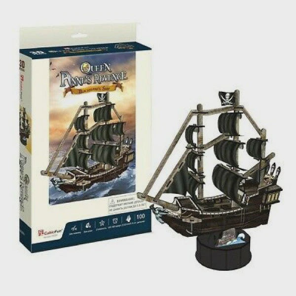 Cubic Fun - Queen Anne's Revenge (100pcs) (3D)