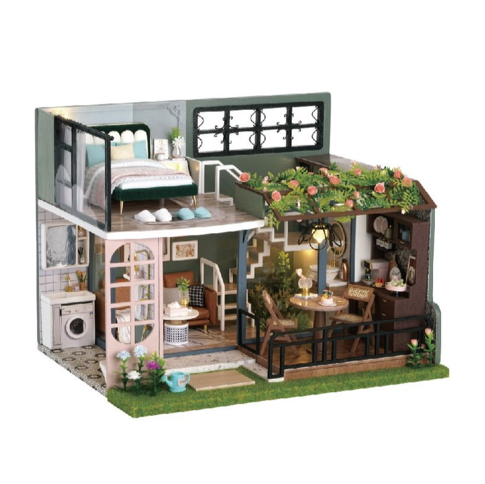 Cute Room - Half Of The Garden DIY Miniature House Kit  (L-035)