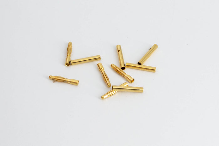 Details - 2mm Gold Plated Banana Plug (1 pair)