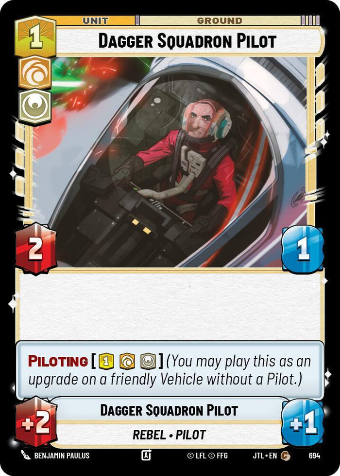SWU - Dagger Squadron Pilot  (694) (Foil)