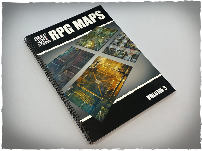 Deep-Cut Studio - Book of RPG Maps Vol.3