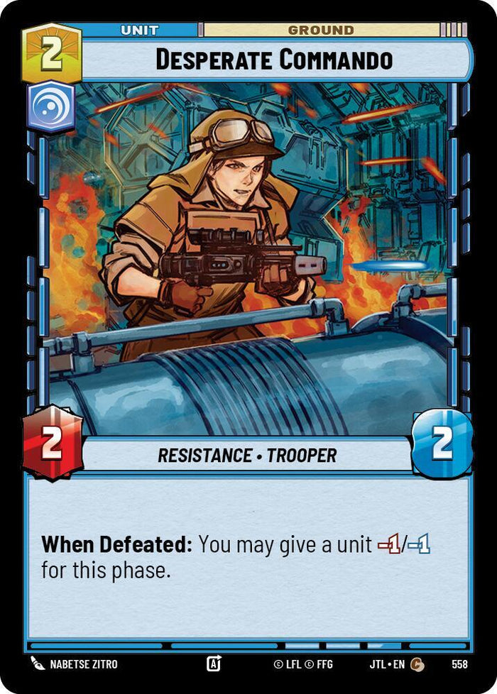SWU - Desperate Commando  (558) (Foil)