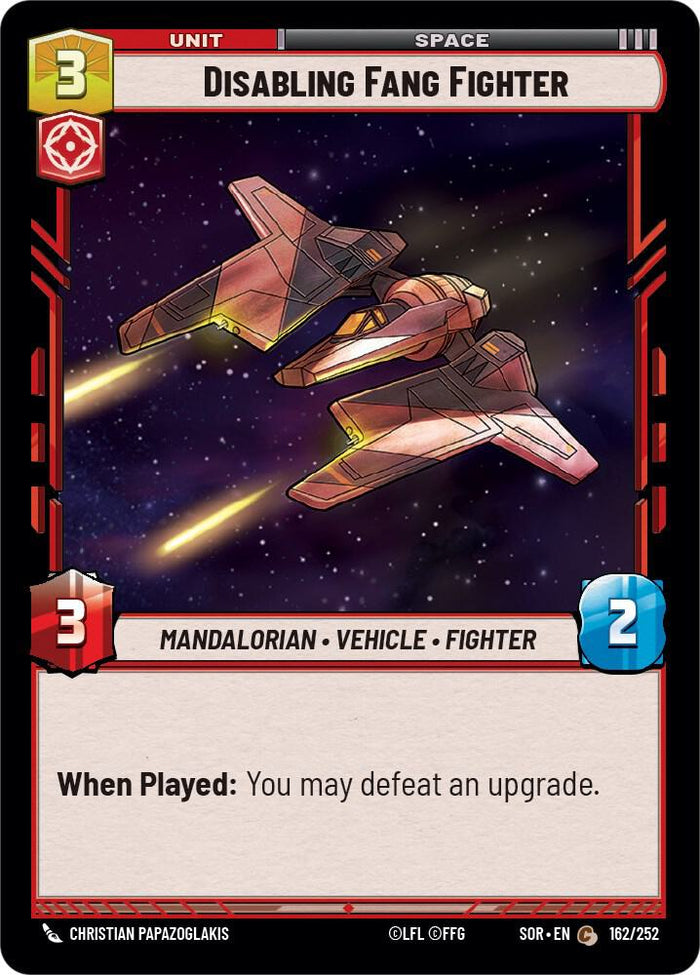 SWU - Disabling Fang Fighter (162/252)