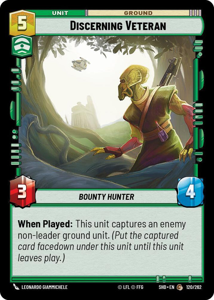 SWU - Discerning Veteran (120/262) (Foil)